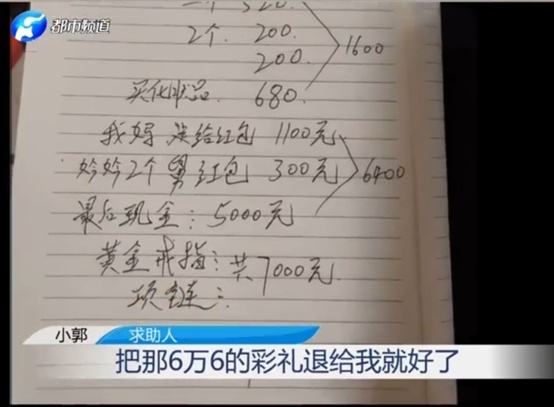离谱！小伙订婚后新娘变大妈 以诈骗罪向公安报案