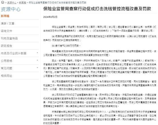 💰欢迎进入🎲官方正版✅友邦保险遭2300万港元重罚，保险业强监管或成常态？