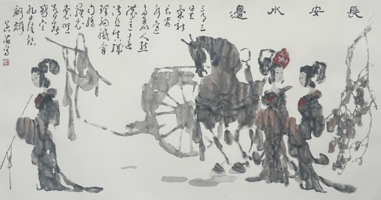 王阔海·新汉画 | 借时空折叠之法提炼崭新语言以遣意抒情，使汉唐气魄与时代精神交相辉映