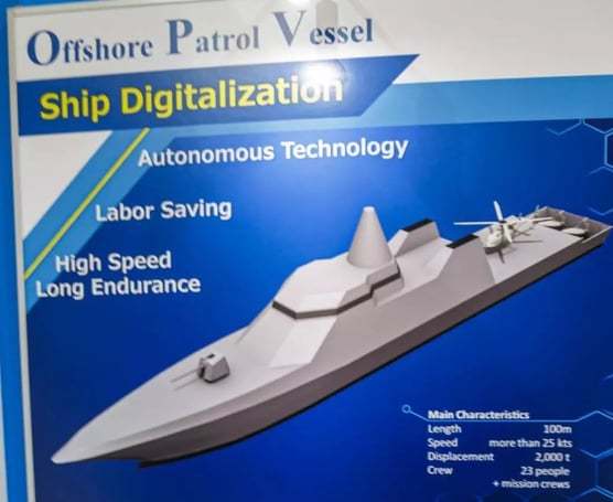 日本海自新型巡逻舰开工，首批4艘2027年前交付