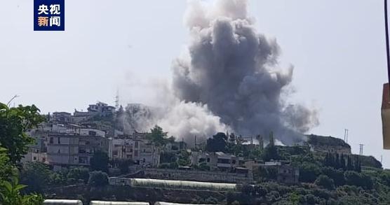 以军无人机袭击黎南部村镇致1死1伤