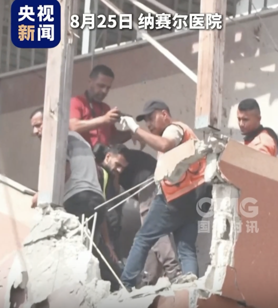 加沙记者直播中被以军炸死