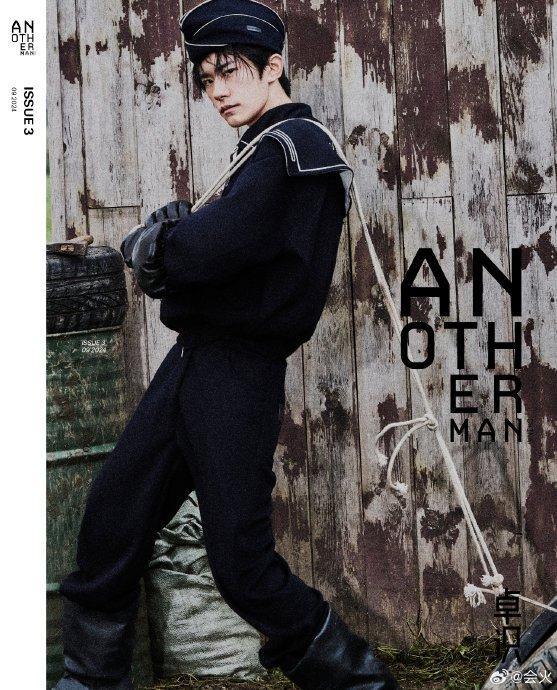 易烊千玺水手服上镜AnotherMan9月刊！