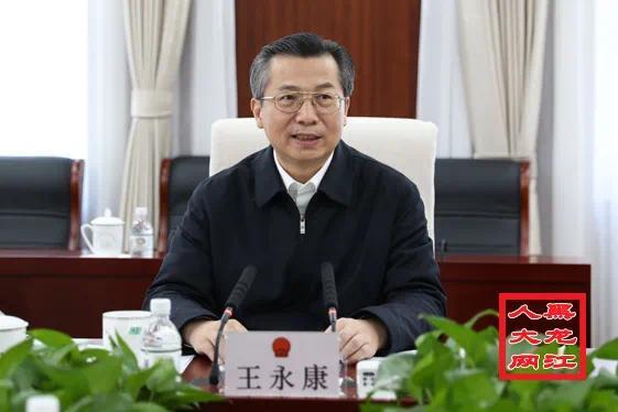 王永康已任黑龙江省人大常委会党组书记