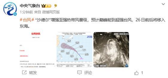 台风沙德尔路径大变