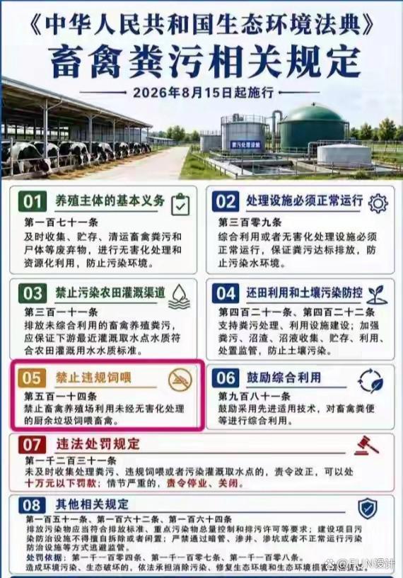 “泔水喂猪”被正式写入禁令 切断非洲猪瘟传播链