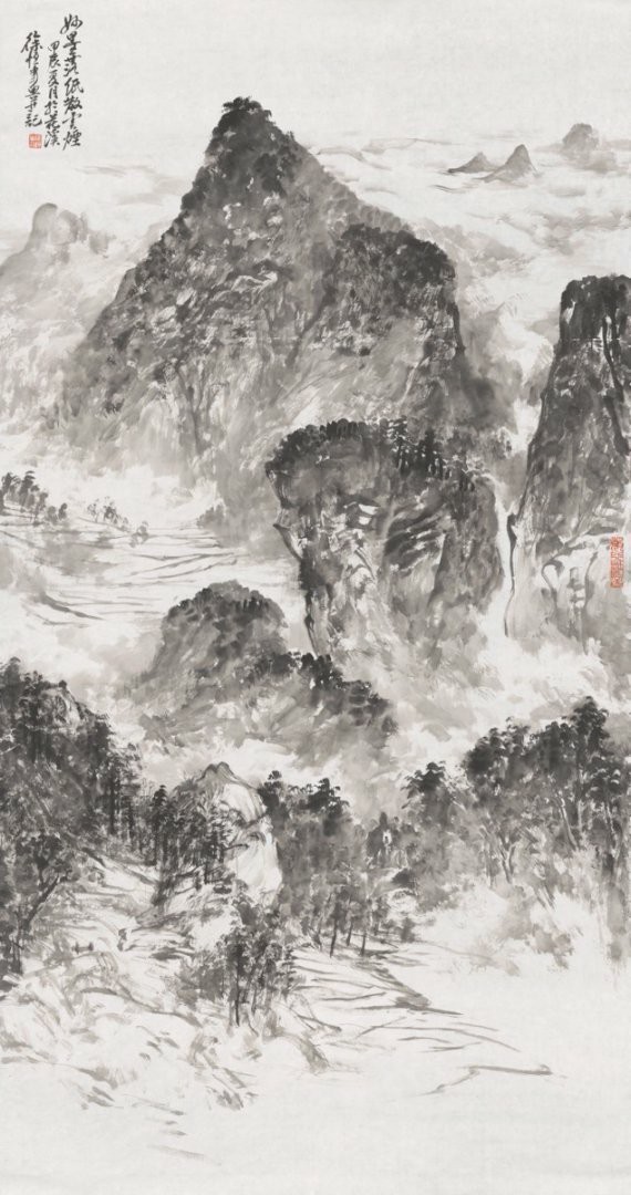 【DeepSeek谈艺】徐恒·山水画 | 山河入墨皆成韵，意趣随心自成章
