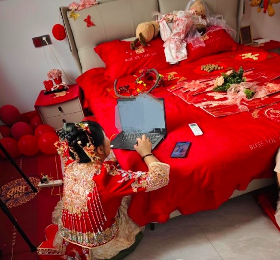 新娘娶妻也不健忘职责