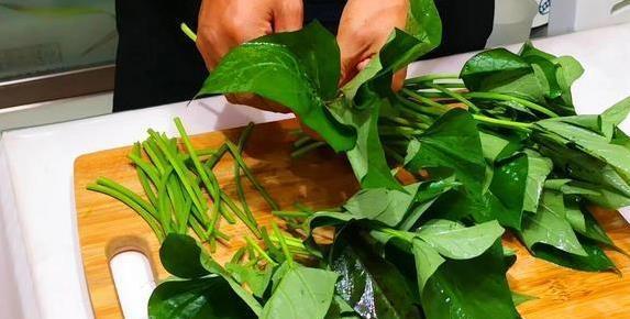 农村随手摘的菜，城里人抢着买，红薯叶面条卤香翻全家