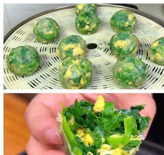 菠菜鸡蛋包子5分钟出锅，低卡营养又防感冒，你敢信？