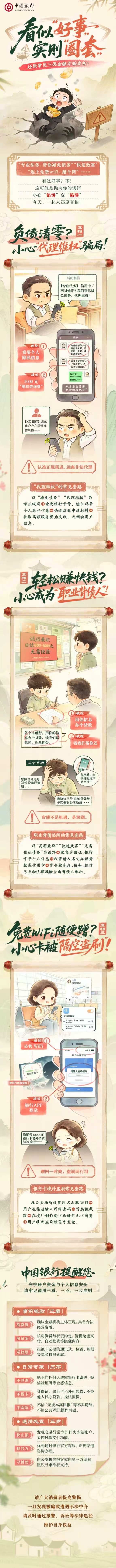 看似“好事”实则“圈套”——山东中行为您还原三类常见金融诈骗真相