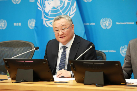 中方代表在联合国谈美国不交会费