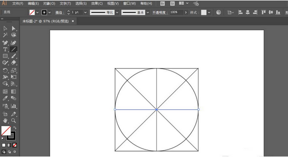 Adobe Illustrator如何绘制定位图标