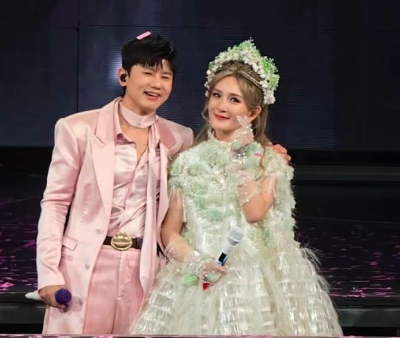 张杰谢娜这和婚礼现场有啥区别