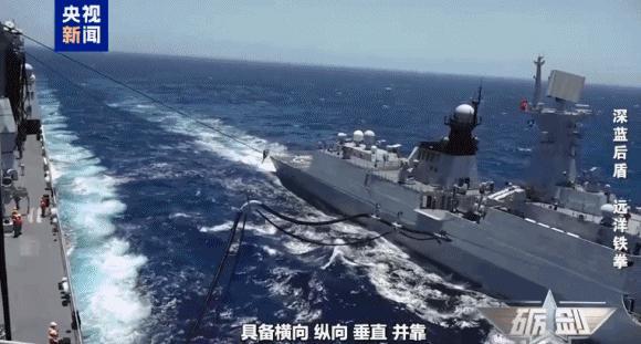 它让航母编队续航力提高近万海里 移动粮仓与能量源泉