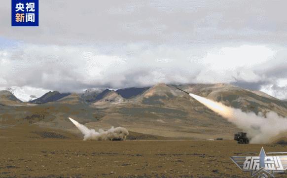 远火对海实弹射击画面罕见曝光