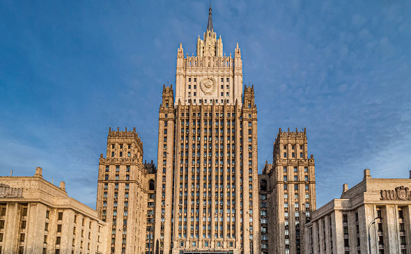 俄外交部大楼，资料图