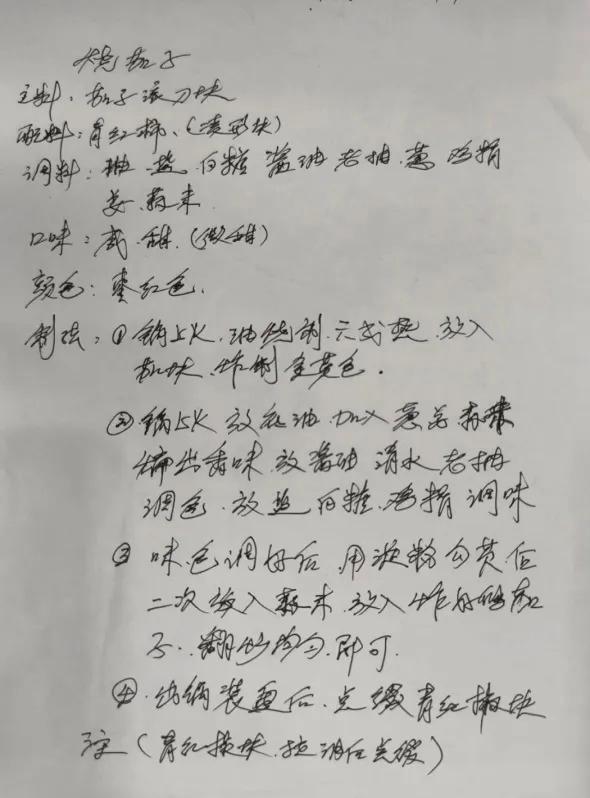 清華畢業(yè)生求食堂菜譜 廚師手寫秘方 家的味道永存心