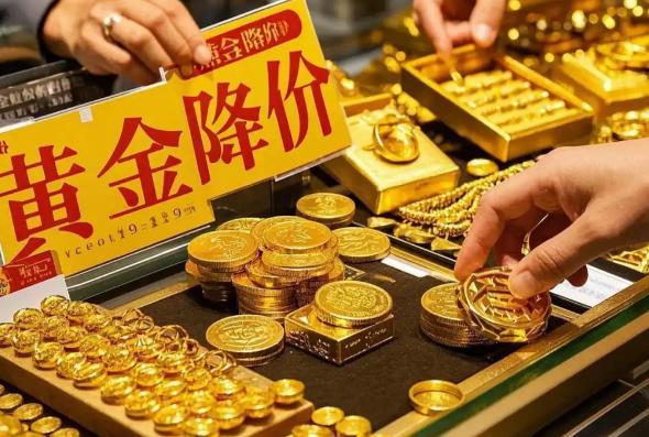国内金价大幅下落 黄金市集惊魂动魄的暴跌