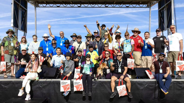 潍坊风筝惊艳亮相美国 寒亭区两位非遗传承人参加