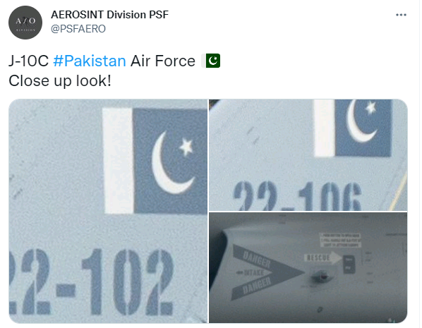 首批出口型歼-10C已抵达巴基斯坦