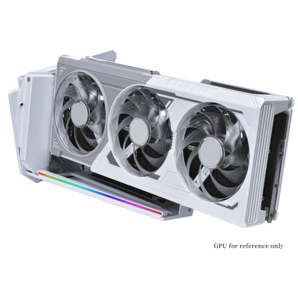 联力推出多向可调竖装 RGB 显卡支架：附带 PCIe 5.0 延长线，74.99 美元