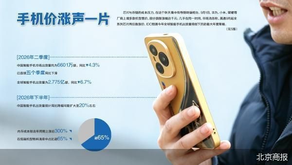 手机集体涨价