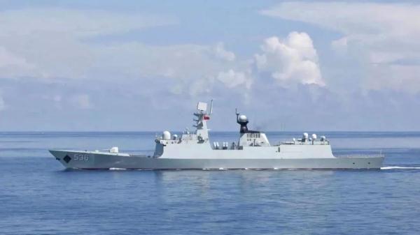 中国舰艇编队抵达“科莫多-2023”多国海上联合演习的集结海域！