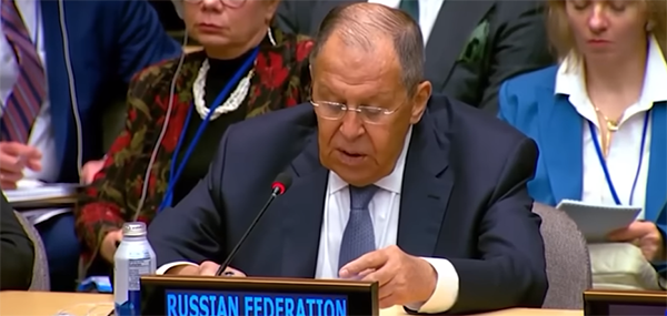 拉夫罗夫：北约和欧盟正在针对俄罗斯发动战争