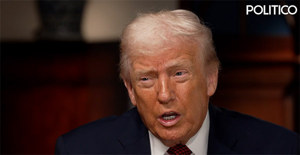 点击查看大图 特朗普:欧洲领导人非常软弱,光说不做