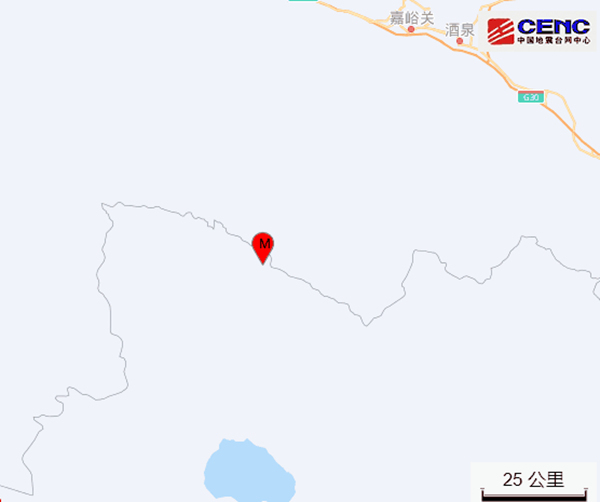 甘肃张掖市肃南县发生5.1级地震震源深度9千米