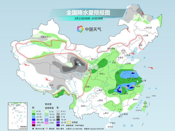 升温持续局地暖热远超常年 中东部将迎大范围降水