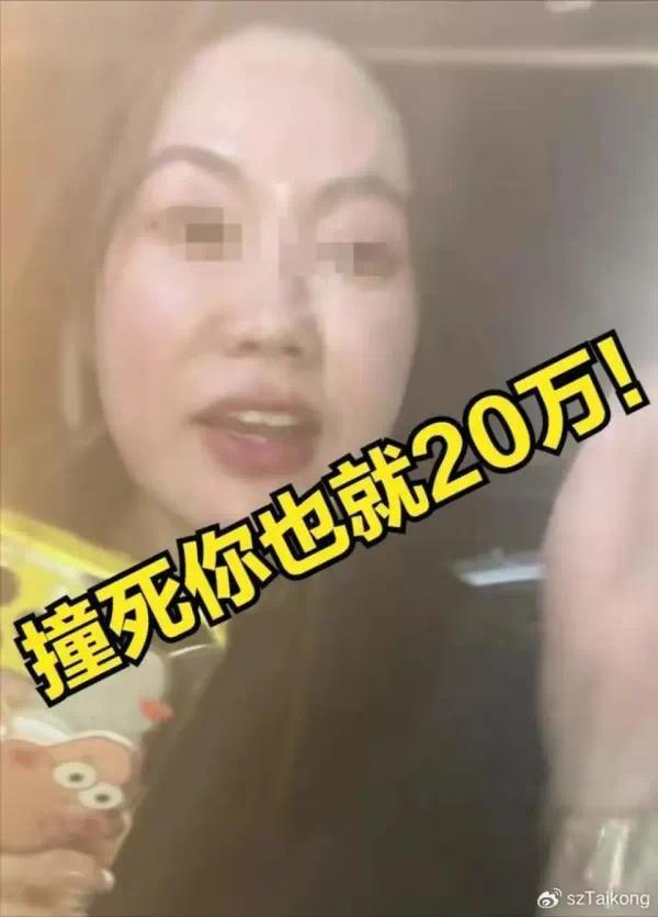保时捷撞车后女子砸门恐吓辱骂，故意损毁财物被行政拘留