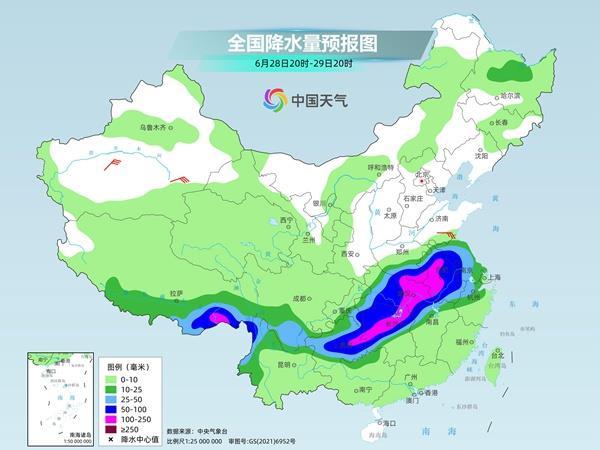 未来十天四轮强降雨！长江中下游持续暴雨下到7月