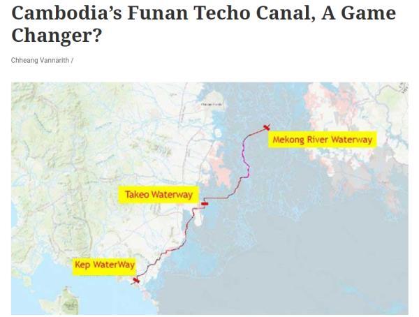 柬埔寨反对派上街抗议德崇富南运河开挖？假！图文无关