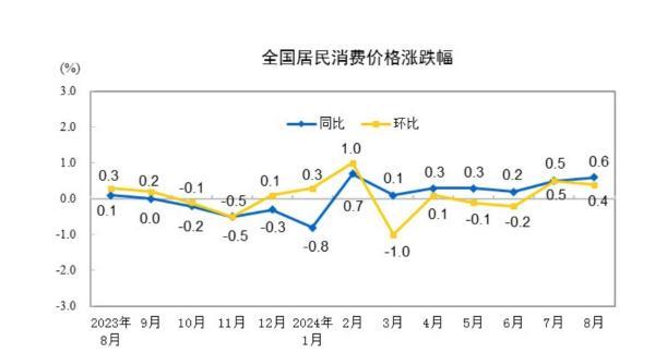 8月CPI同比涨幅扩大、PPI下降，下阶段走势如何