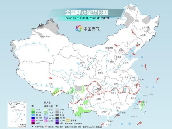 我国大部降水稀少气温偏暖 新疆北部地区降雪仍频繁