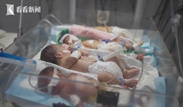 加沙醫(yī)院淪為無聲墓地：早產兒陷入人道危機