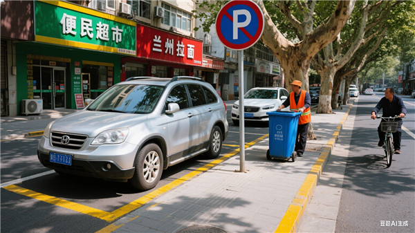 男孩骑车撞伤老人构成九级伤残：一旁违停车车主被判赔20余万