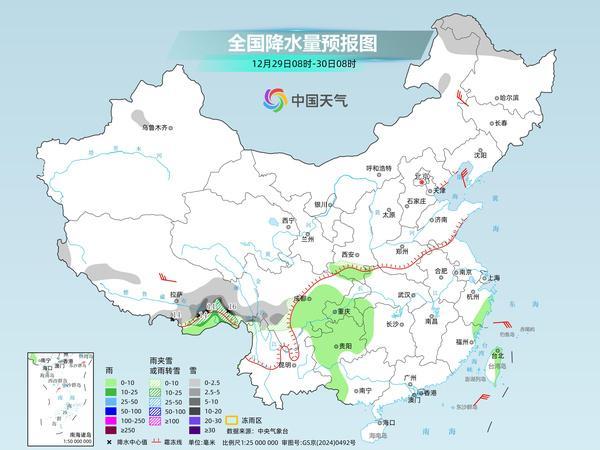 今起两股冷空气接连来袭 气温波动下降请注意保暖