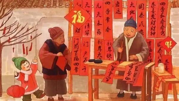 你会买手写的对子吗 传统年味总结