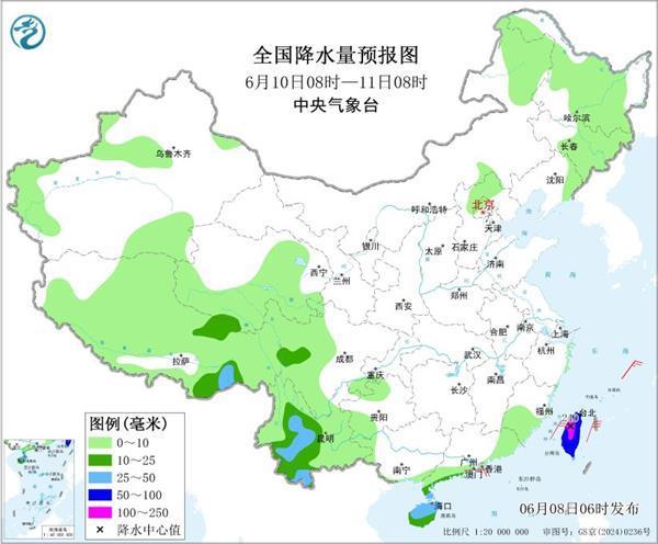 今明两天强降雨缩减至华南等地 南方暑热短暂消减