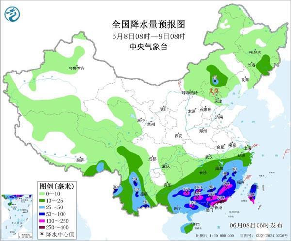 今明两天强降雨缩减至华南等地 南方暑热短暂消减