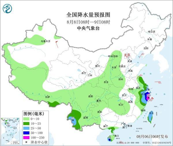 台风白海豚即将进入48小时警戒线 直奔华东沿海创纪录