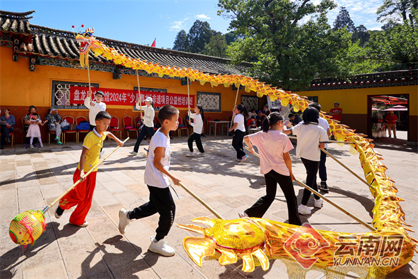 “舞龙少年”为“非遗”注入青春力量