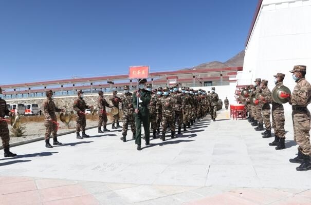 终于等到你！武警西藏总队山南支队喜迎 新战友下队