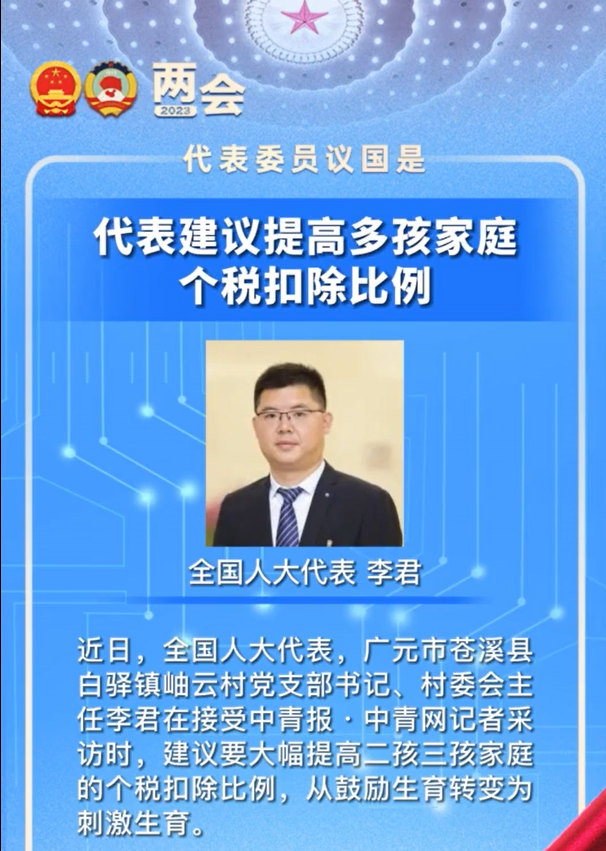   人大代表谈个税扣除比例 