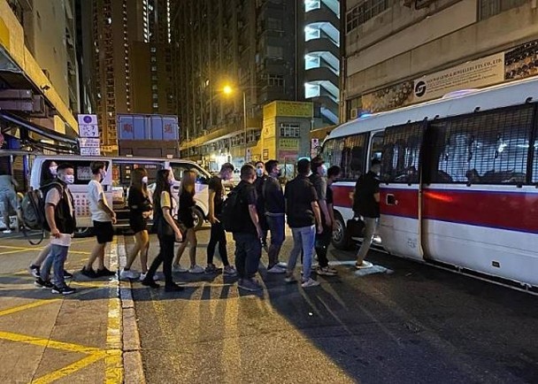 港警反黑组再次展开突击行动 拘捕多名违法分子