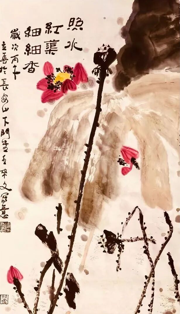 王来文·花鸟画 | 一花一叶皆有风骨,简约之中蕴含无限生机