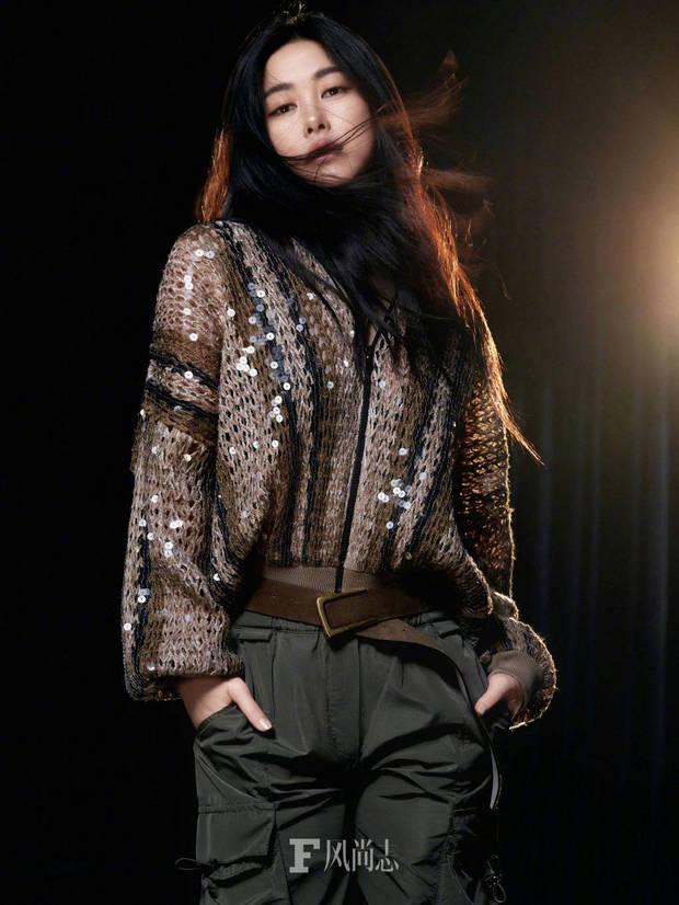 朱珠黑白光影大片释出媚骨天成熟女韵味十足3